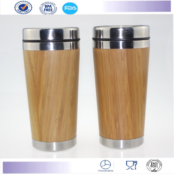 Hot Sale Outer Bamboo Travel Mug Starbucks Coffee Tumbler Mug,